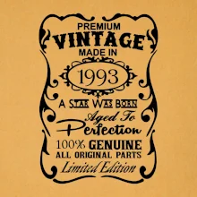 Vintage Etiketa - 1993