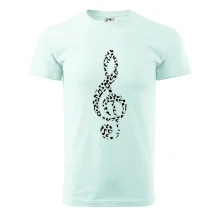 Husľový kľúč z nôt Husľový kľúč z nôt