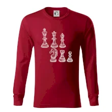 Šachové figúrky kreslené