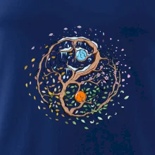 Yin & Yang strom - zima, leto