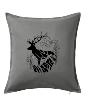 Jeleň v lese krivky