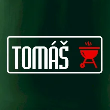 Zástera na grilovanie s vlastným menom