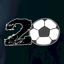 Futbal okrúhle narodeniny 20 Futbal okrúhle narodeniny 20