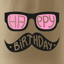 Mustache narozeniny - okuliare