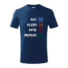 Eat sleep MTB repeat