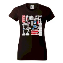 Velká Británie - kreslené ikonky