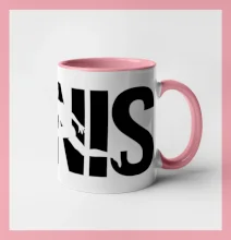 Tenis nápis silueta