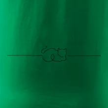 Mačka linka kreslená Mačka linka kreslená