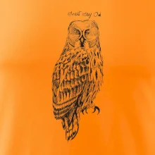 Sova bradatá Barred owl