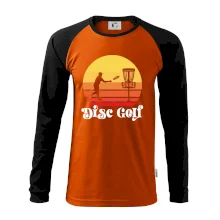 Disc golf postava vintage Disc golf postava vintage