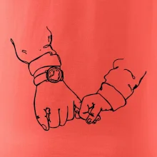 Otec a syn ruky obrys Otec a syn ruky obrys