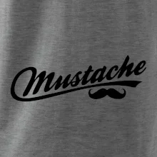Mustache - nápis