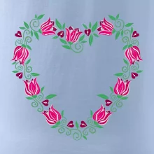 Červené tulipánové srdiečko (Pecka design) Červené tulipánové srdiečko (Pecka design)