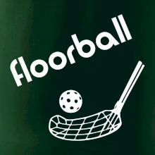 Floorball nápis šikmo
