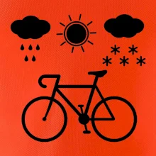 Cyklista za každého počasia Cyklista za každého počasia