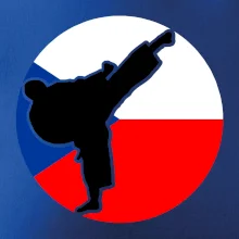 Karate CZ vlajka Karate CZ vlajka