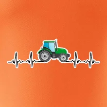 Traktor farebný ekg