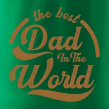 The best dad in the world - písacie