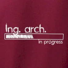 In progress titul Ing. arch. inžinier architekt / inžinierka architektka