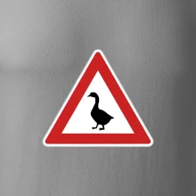 Dopravná značka - Pozor hus