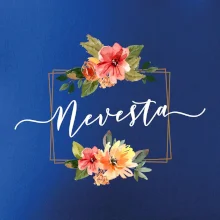 Nevesta štvorec oranžový