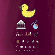 Očný test rôzne veci