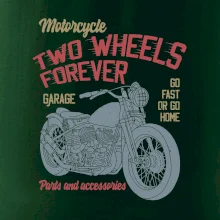 Two wheels forever go fast Two wheels forever go fast