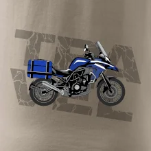 Cestovná enduro modrá