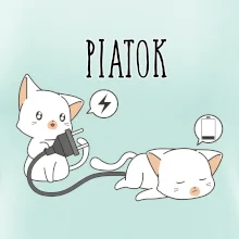 Mačky bez energie piatok