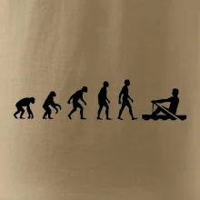 Evolúcia veslovanie 1 človek