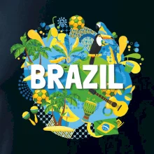 Brazília Farebný obrázok