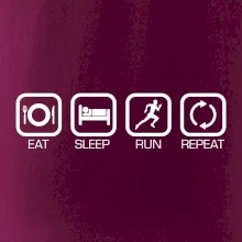 Eat sleep run repeat v rade
