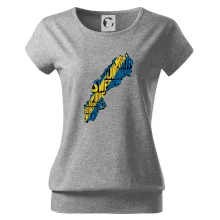 Mapy - názvy miest - Švédsko