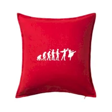 Evolúcia tanec - muž a žena so sukňou