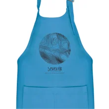 Severák - vrstevnice v kruhu