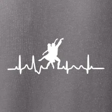 EKG tanec - tancujúca dvojica