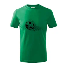 Futbalová lopta - kresba ceruzkou