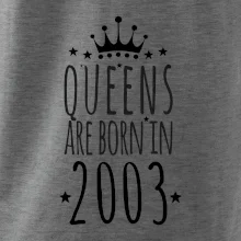 Queens are born in 2003 Queens are born in 2003