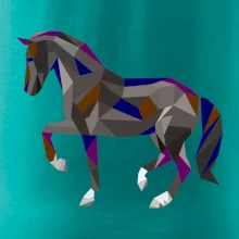 Kôň geometria farebný Kôň geometria farebný