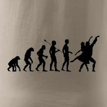 Evolúcia tanec - tancujúca dvojica