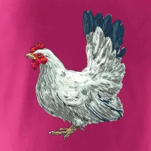 Sliepka kreslená biela