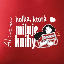 Čiernobiela holka, ktorá miluje knihy - holka - Vaše meno