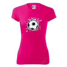 Futbalová lopta v triku Futbalová lopta v triku