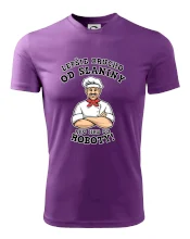 Lepšie brucho od slaniny ako hrb od roboty