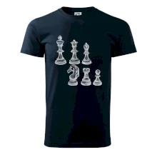 Šachové figúrky kreslené