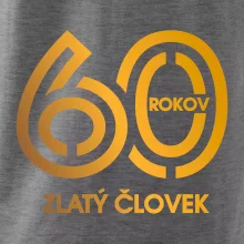 60 rokov zlatý človek