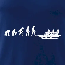 Evolúcia veslovanie 3 ľudia