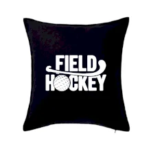 Field hockey loptička a nápis