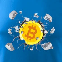 Bitcoin v tričku