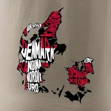 Mapy - názvy miest - Dánsko